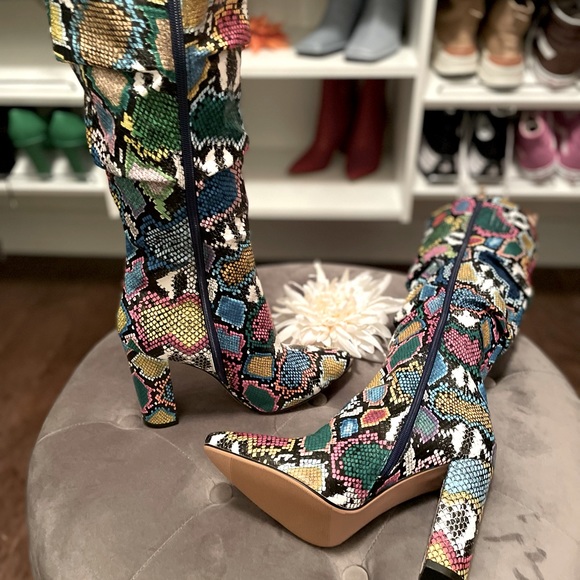 Multi Color Reptile Boot - Picture 4 of 6